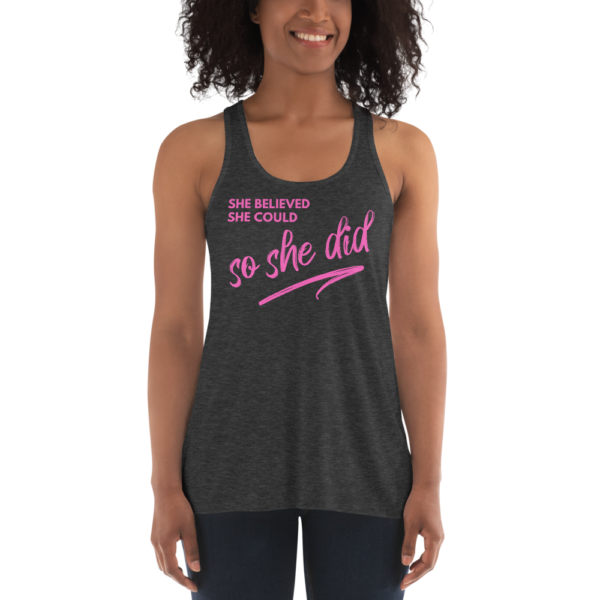 She Believed She Could | Racerback Tank Top