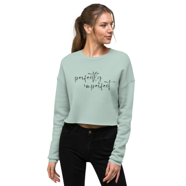 Perfectly Imperfect | Cropped Sweatshirt