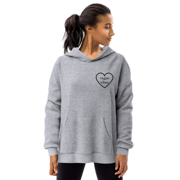 Vegan Vibes | Sueded Fleece Hoodie