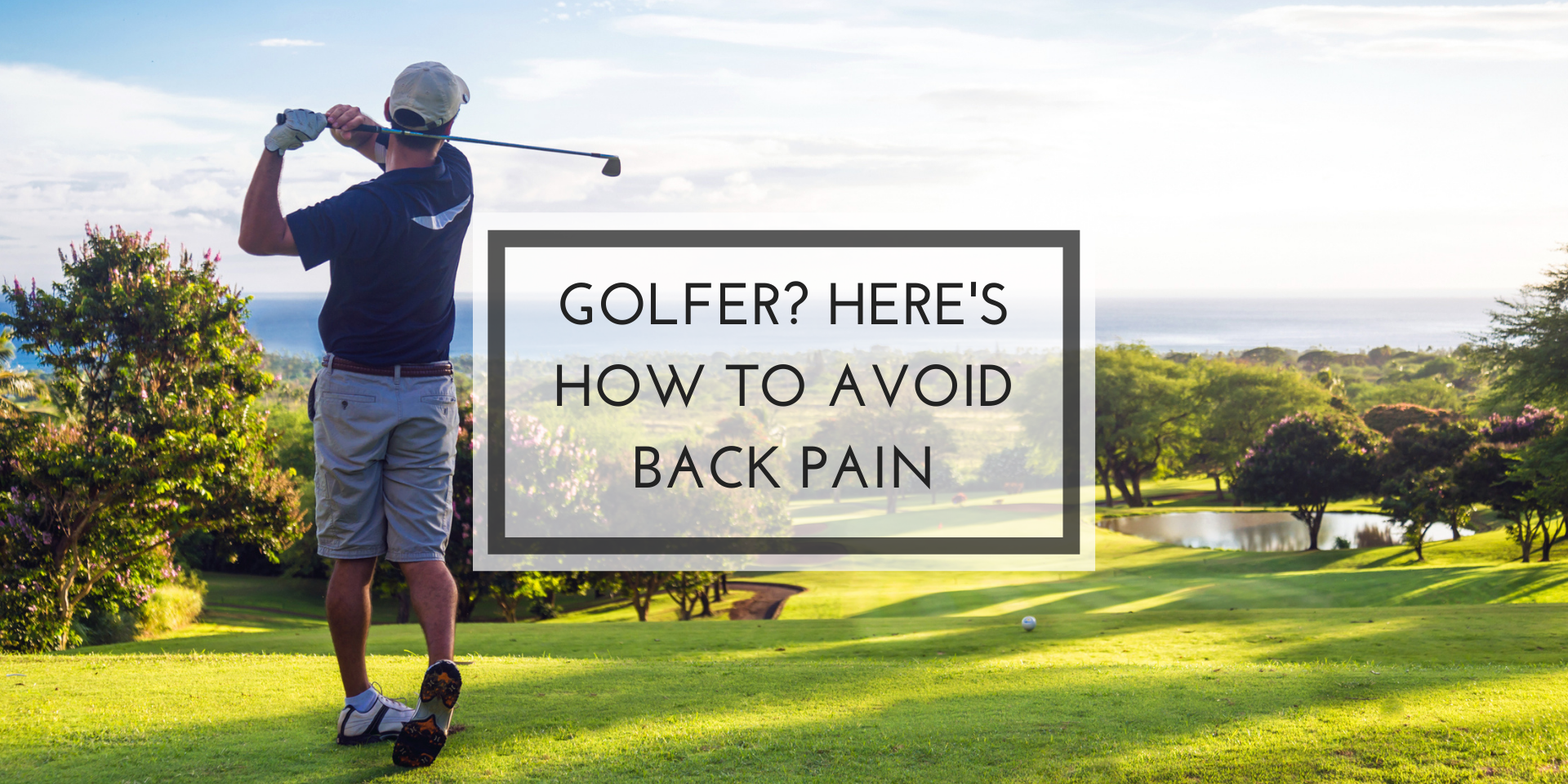golf back pain