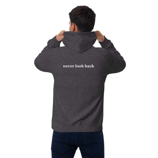 Never Look Back | Eco Raglan Hoodie