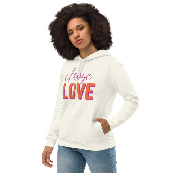 Choose Love | Eco Fitted Hoodie